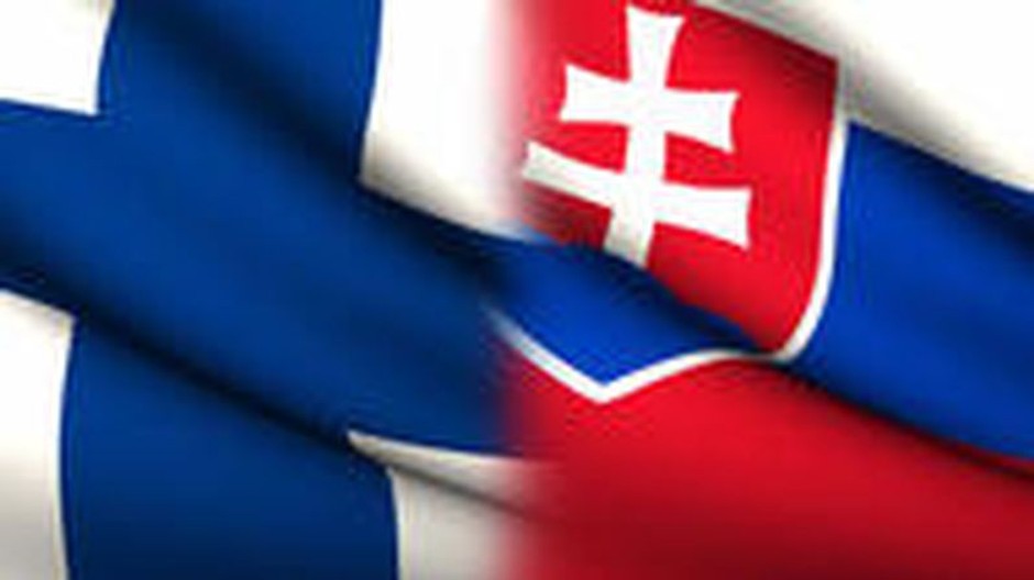 Finsko Slovensko vlajky