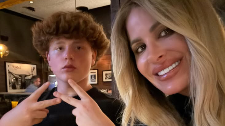 Kim Zolciak so synom KJ