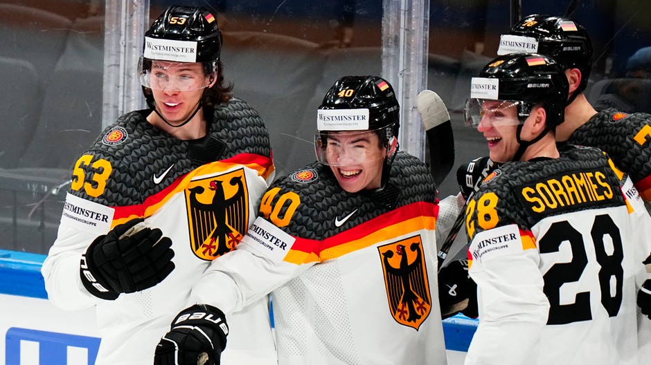 Nemecko, radosť, MS v hokeji 2023