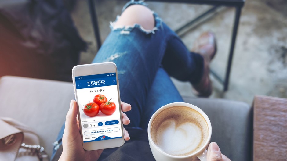 TESCO ONLINE NAKUPY APKA M