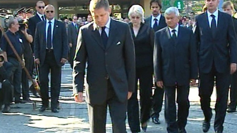 Handlová, rozlúčka, Robert Fico