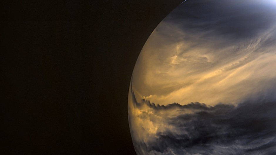 Venuša v infračervenom spektre z Akatsuki.