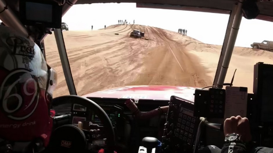 Aleš Loprais za volantom krátko pred tragédiou