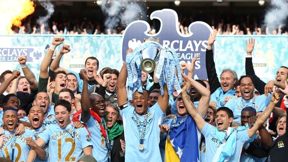 Manchester City s trofejou