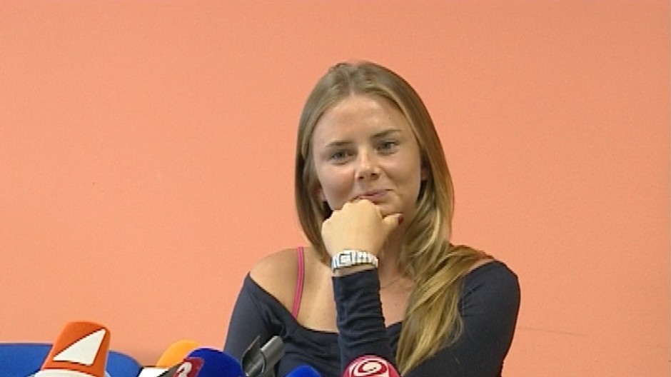 Seriózna Hantuchová na tlačovke