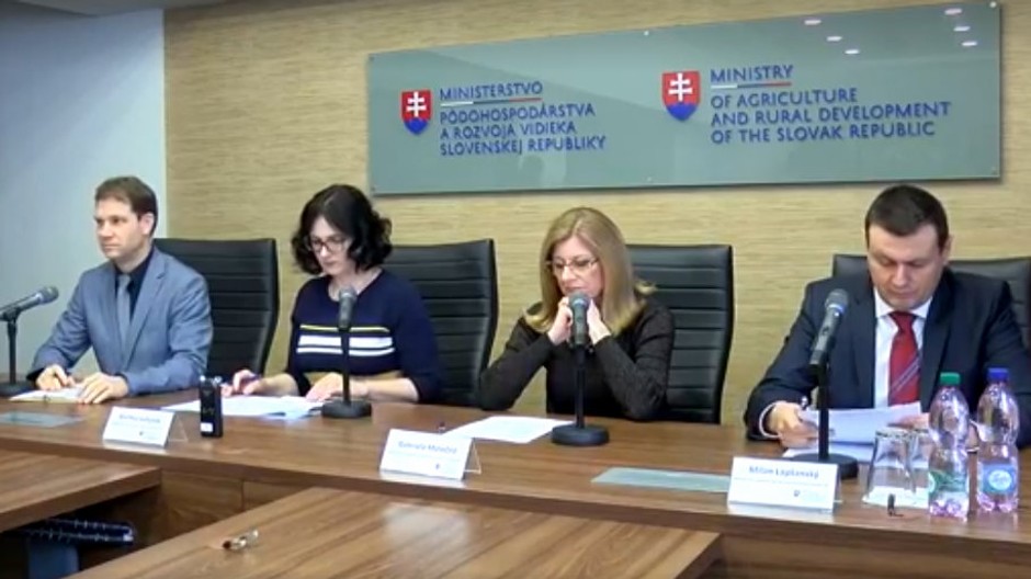 Ministerky Matečná a Lubyová