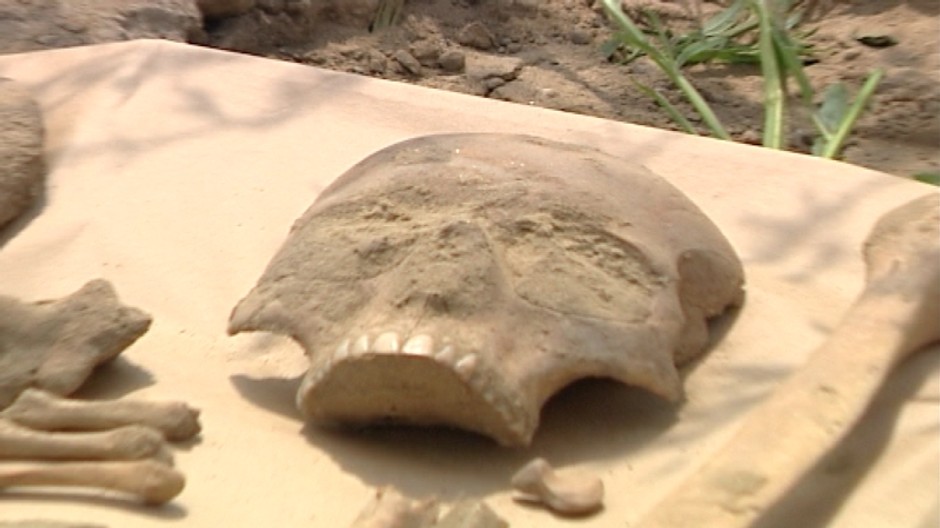 ľudské kosti Ivánka pri Dunaji