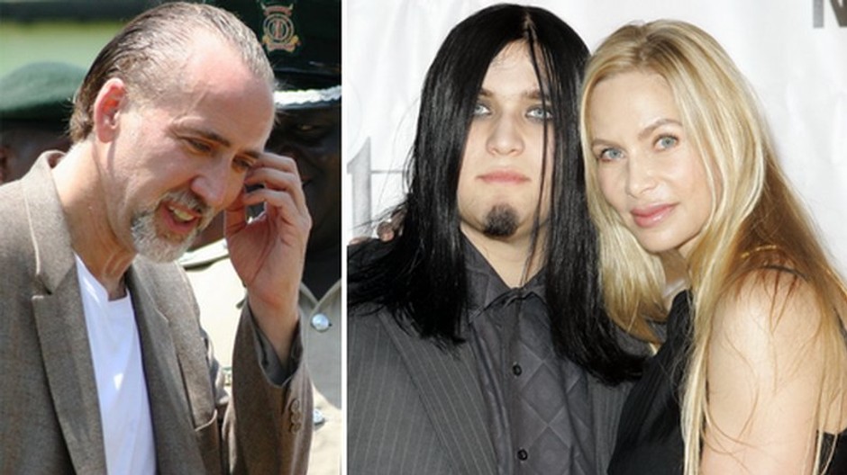 nicolas cage, jeho manzelka a syn