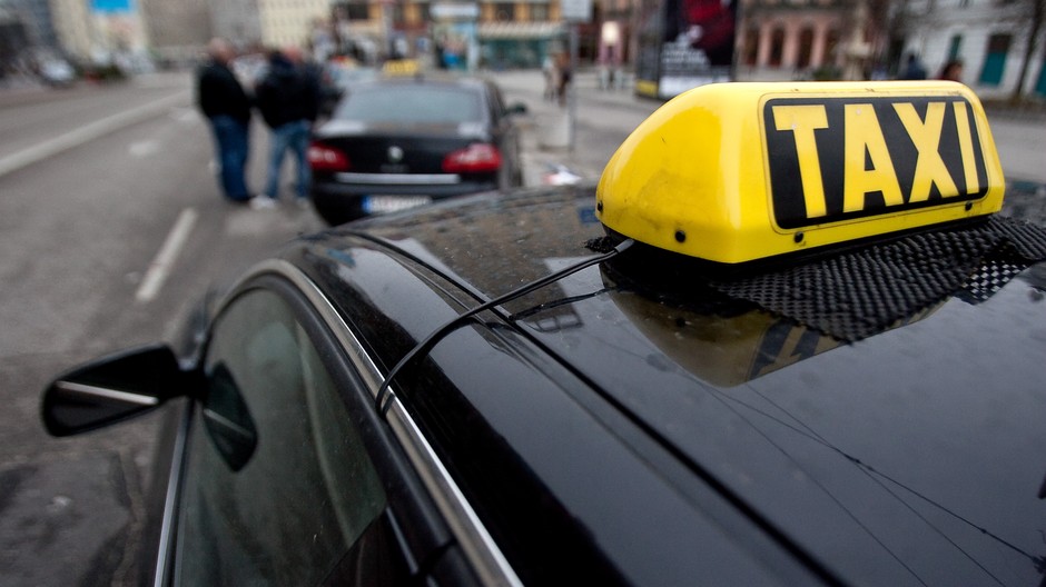 taxík, ilustračné foto
