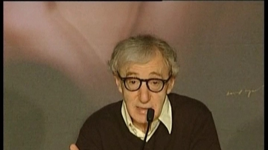 Woody Allen na tlačovke