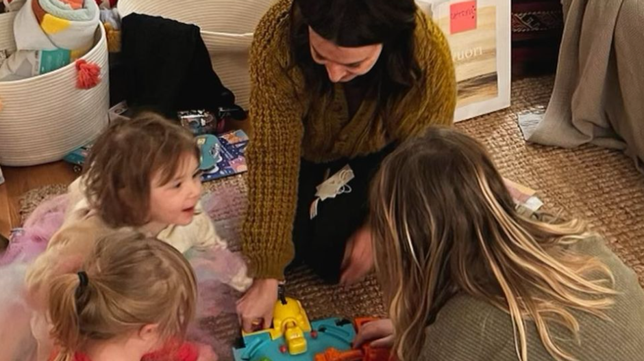 Caterina Scorsone s dcerami