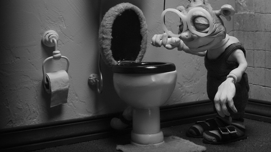 Záchod pajác hovno