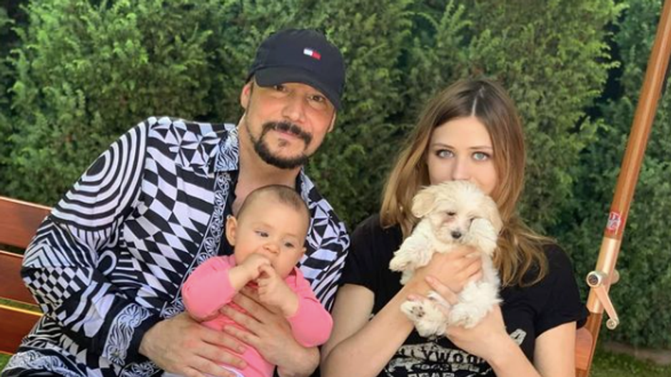 Bohuš Matuš s rodinkou