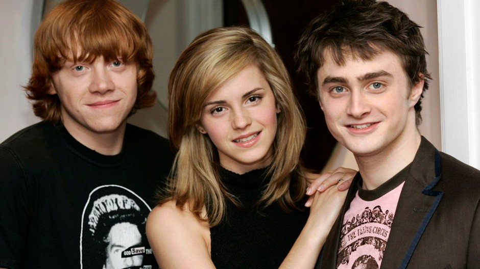 harry potter - traja hlavni predstavitelia