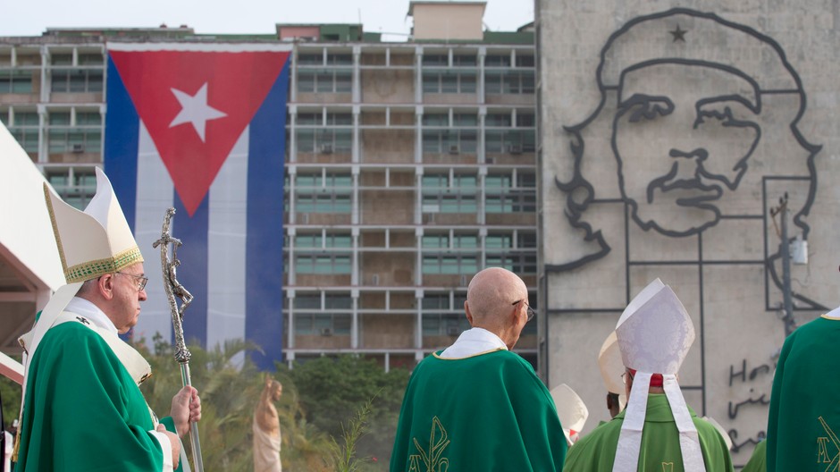 Pápež František, Kuba, omša, Námestie revolúcie
