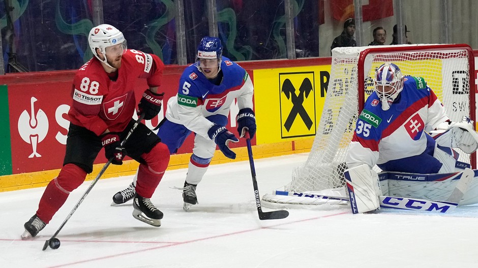 MS v hokeji 2022: Švajčiarsko vs. Slovensko