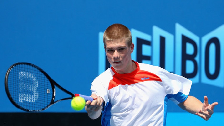 Matej Maruscak 2013 Australian Open Junior