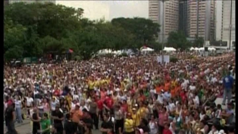 Na Filipínach sa pokúsili o svetový rekord