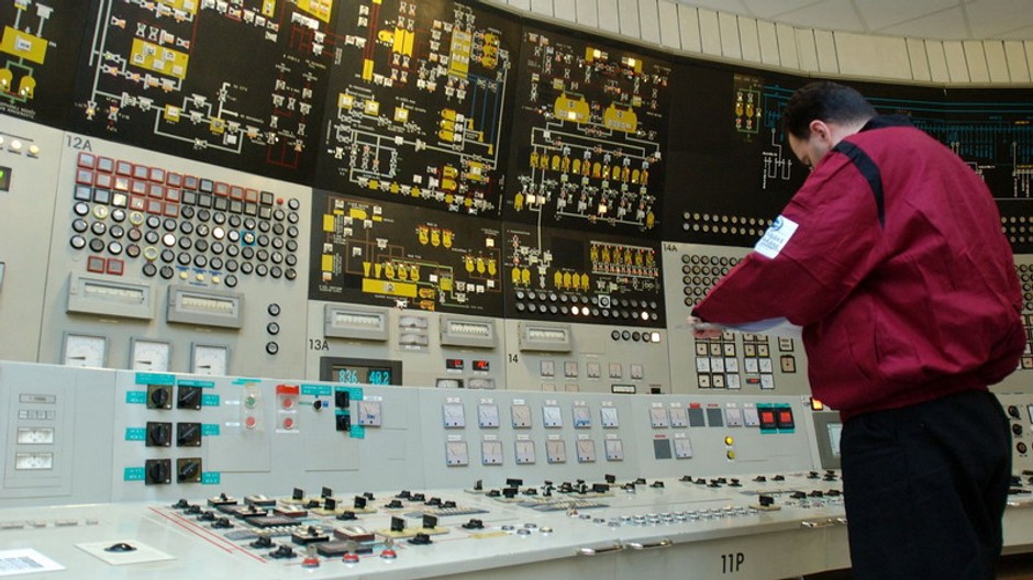 Riadiace stredisko v jadrovej elektrárni Jaslovské Bohunice