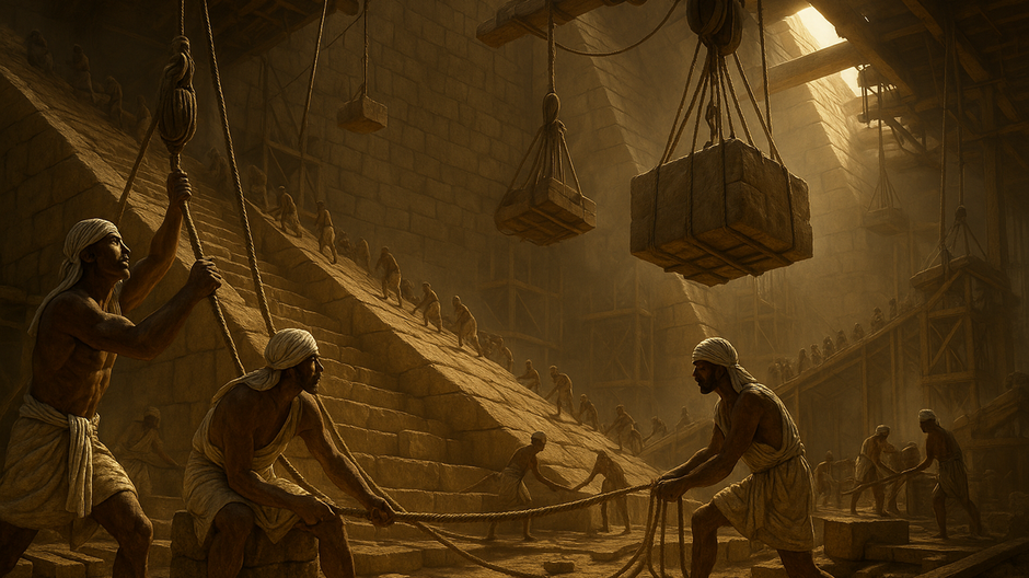 pyramídy-mechanický-stroj