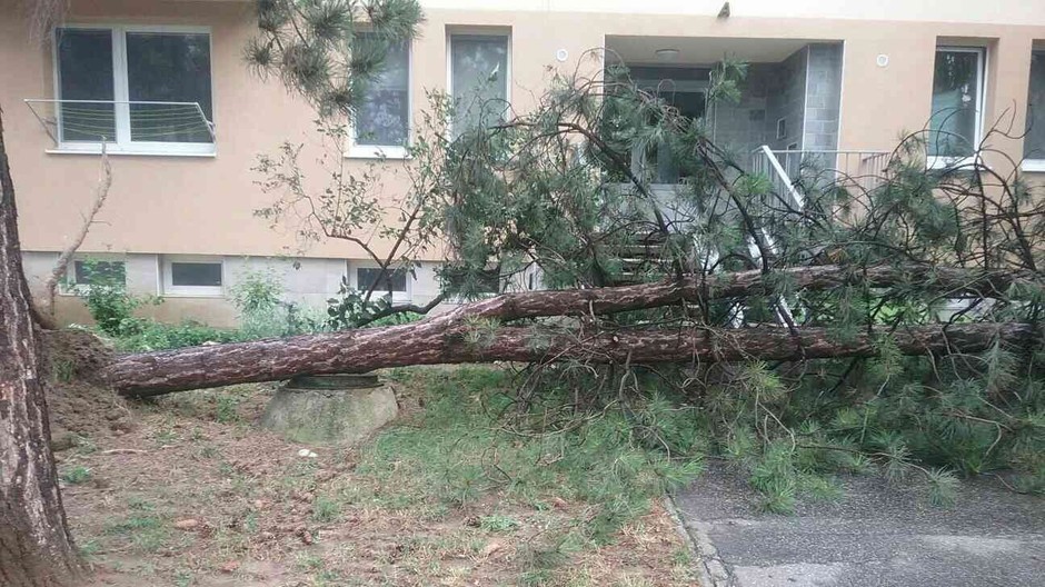 Hasiči zasahú na viacerých miestach SLovenska pre silné búrky.jpg