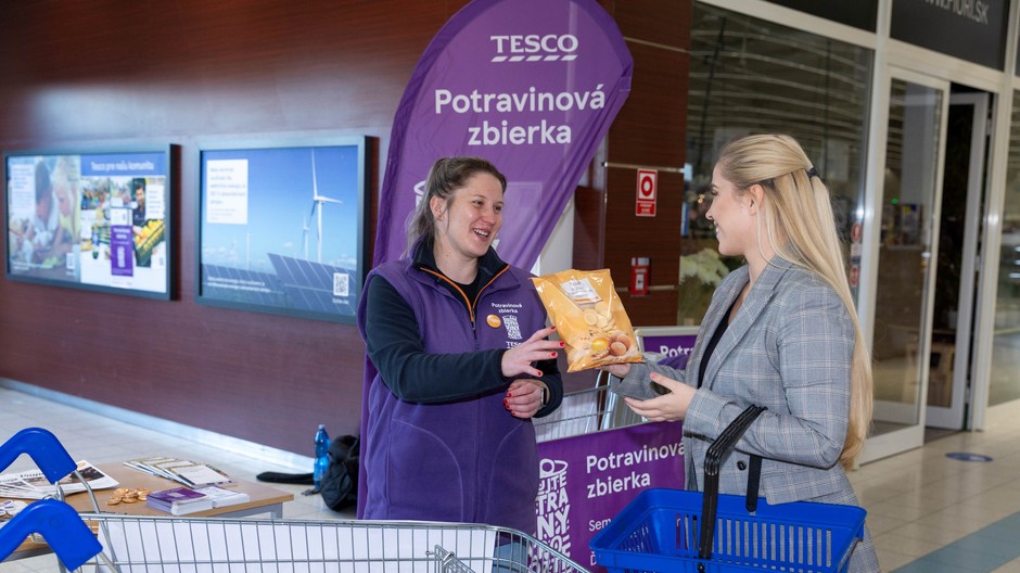 TESCO-VIANOCNA POTRAVINOVA ZBIERKA 