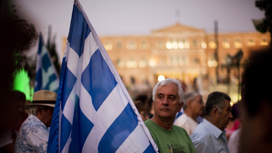 Grécko, parlament, vlajka, Grék