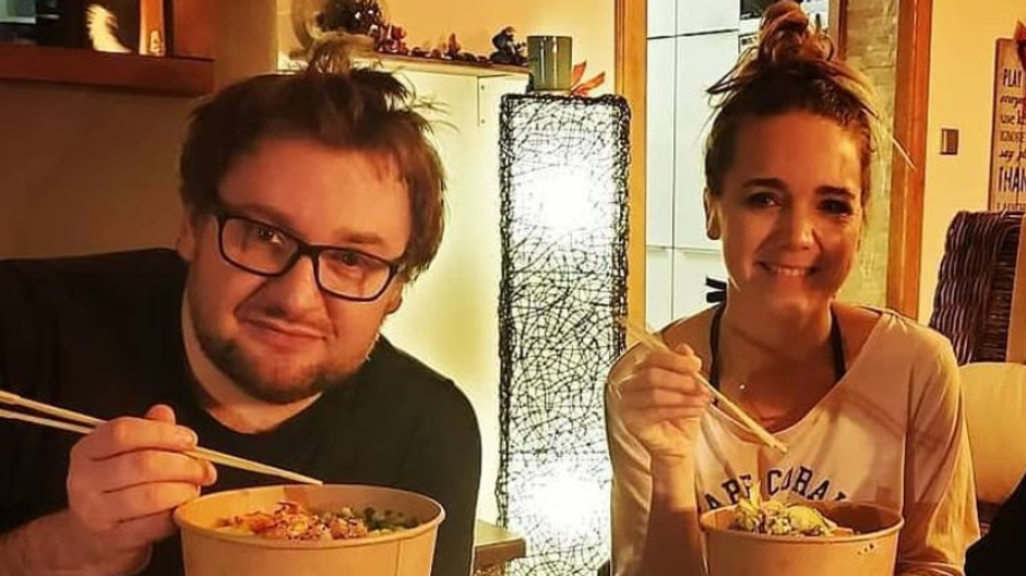 Milan Enčev a Lucie Vondráčková