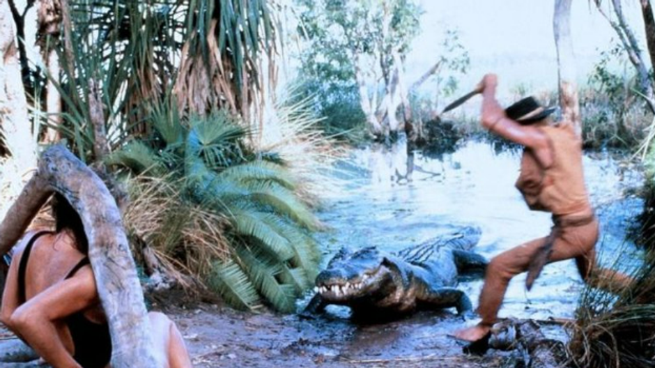 Krokodíl Burt vo filme Krokodíl Dundee