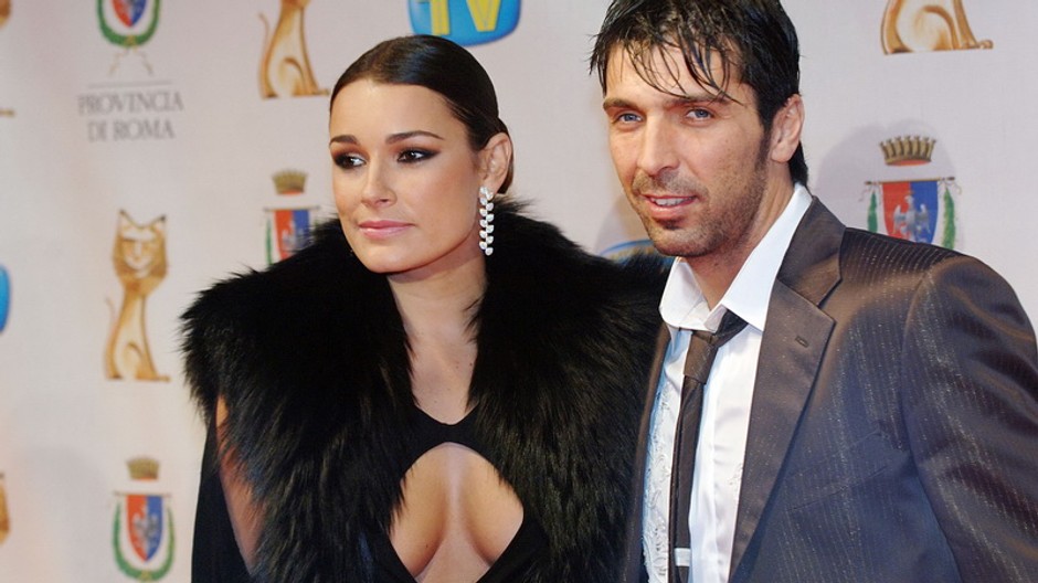 Alena Šeredová a Gianluigi Buffon