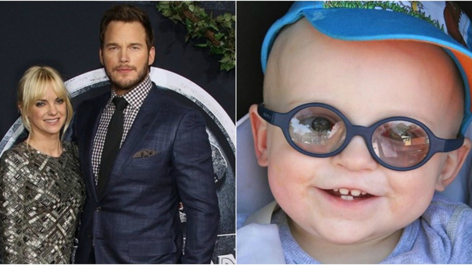 Chris Pratt, Anna Faris a syn