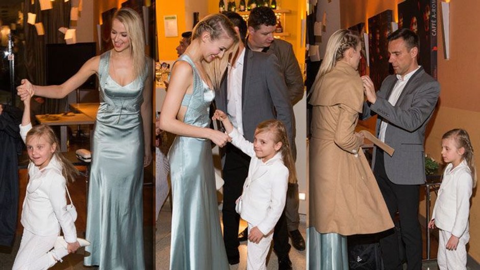 Roman Vojtek s milenkou