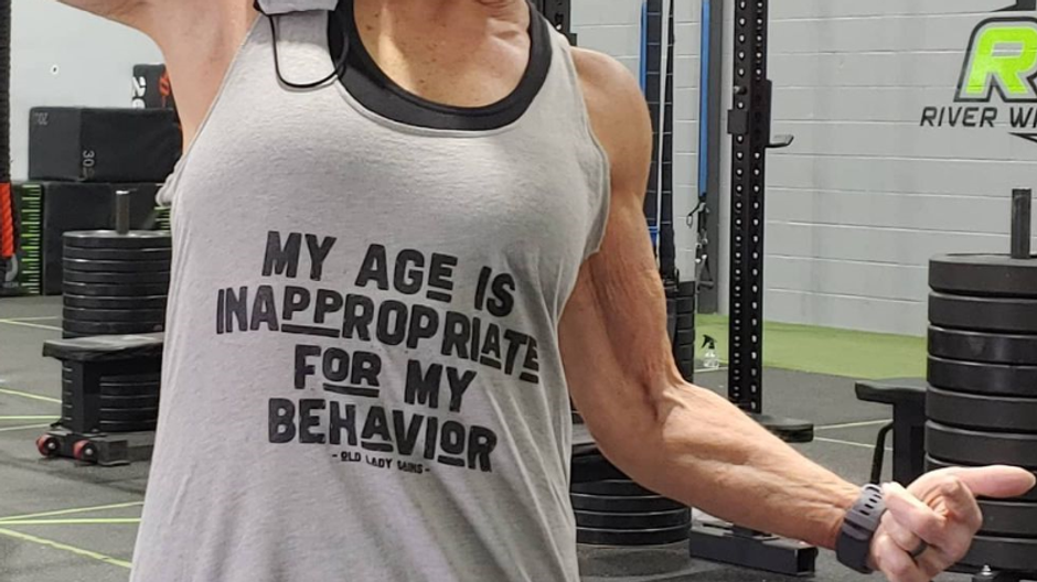 sportujuca dochodkyna