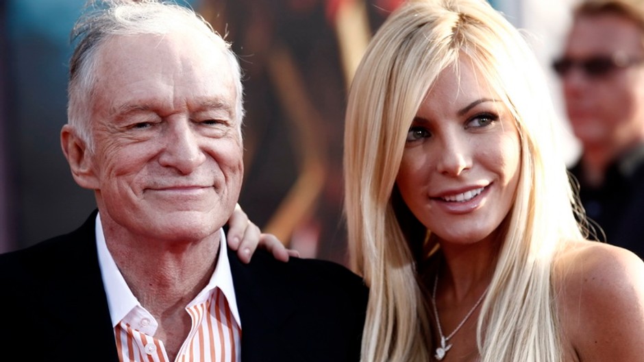 Hugh Hefner a Crystal Harris