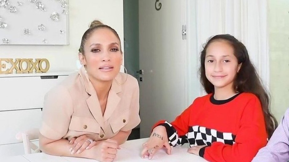 Jennifer Lopez s dcérou