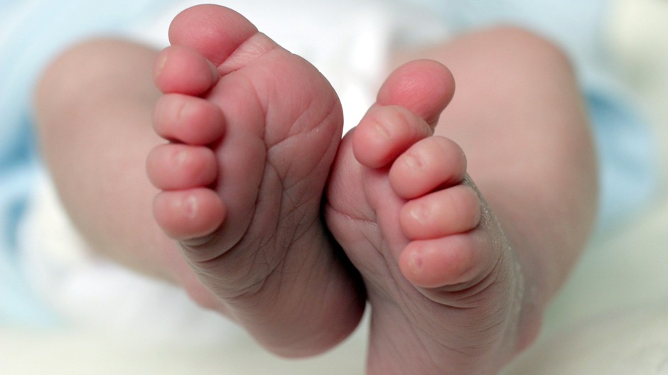 bábätko nohy detail ilustračné foto