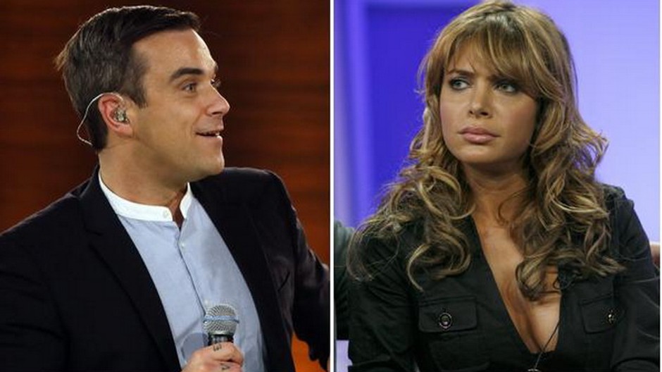 robbie williams a jeho priatelka ayda Field