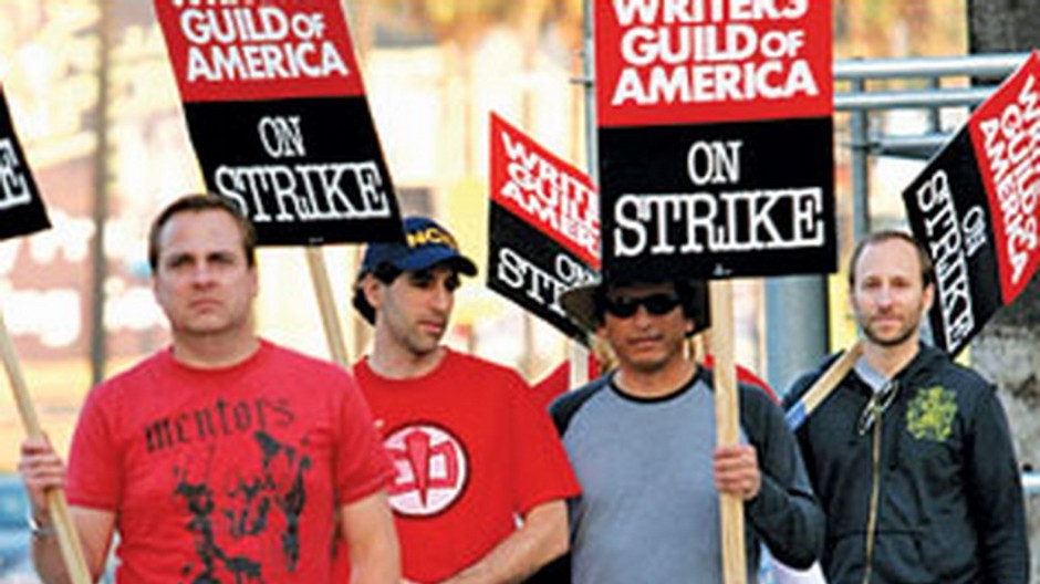 štrajk scenáristov hollywood