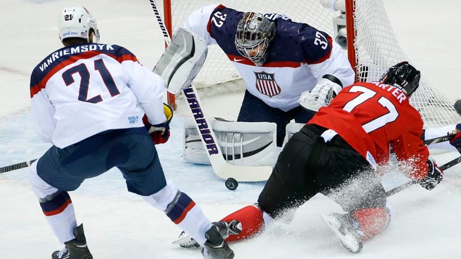 Semifinále ZOH, USA-Kanada