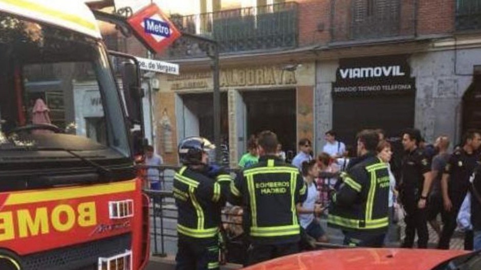 Výbuch v metre v Madride 