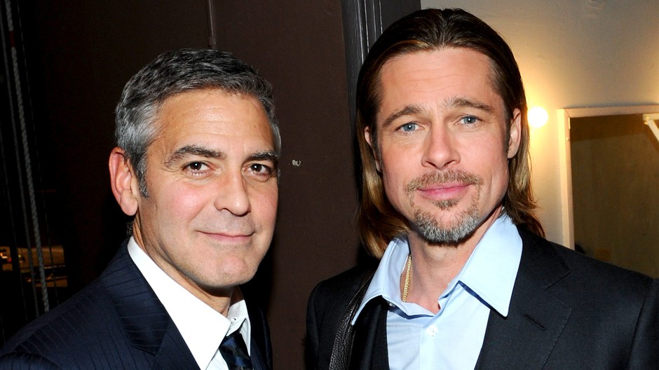 george clooney brad pitt