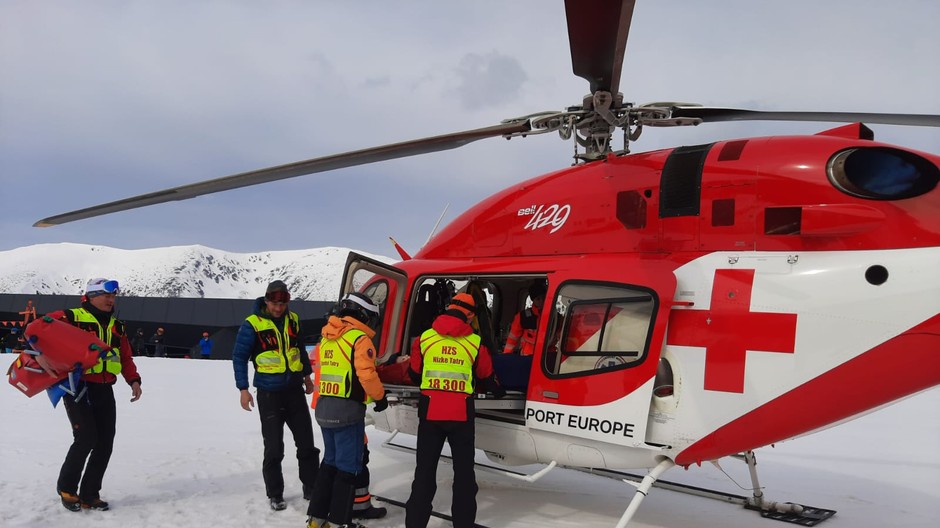 Úraz chlapca v Jasnej