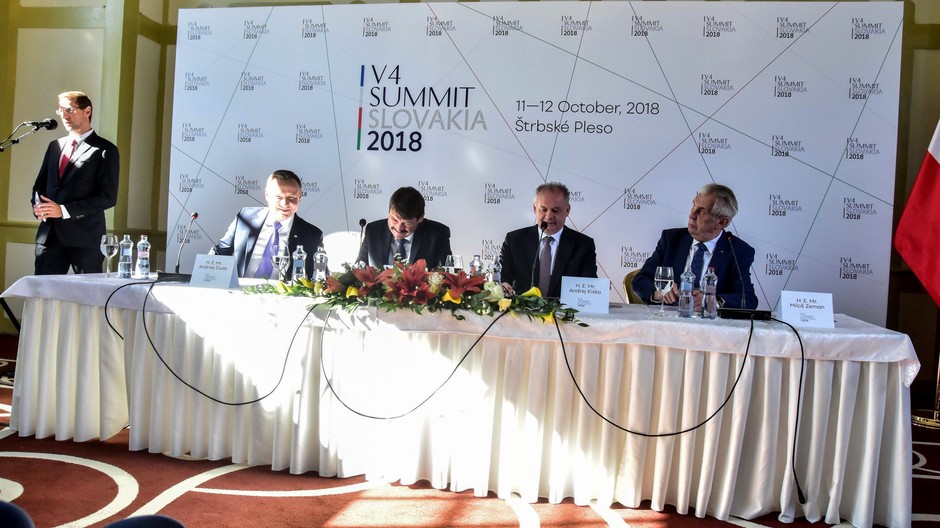 Prezidenti V4 v Tatrách