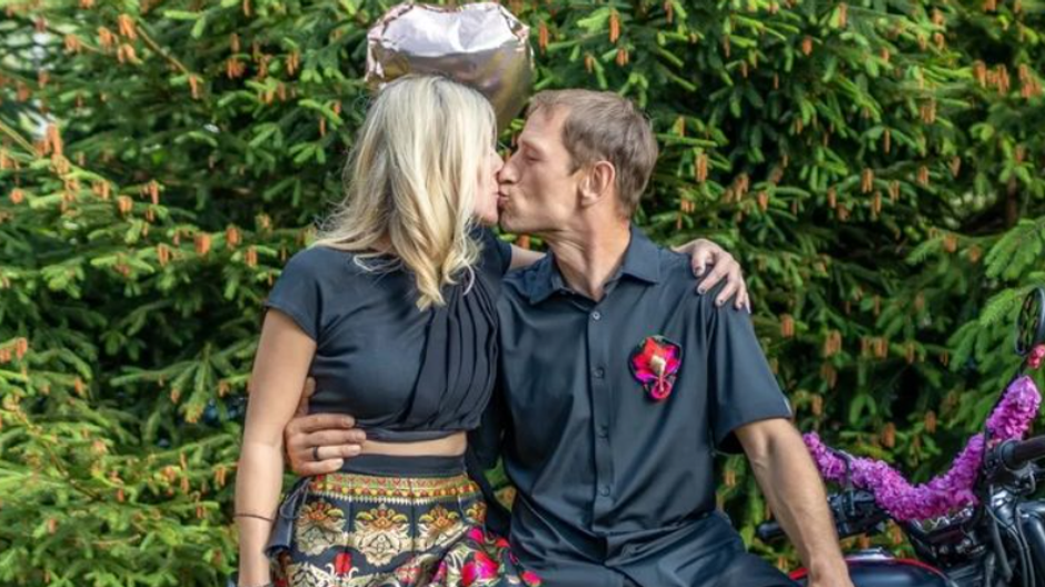 Matej Homola s manželkou Andreou