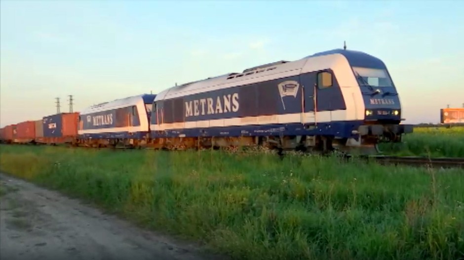 nákladný vlak nehoda Dunajská Streda