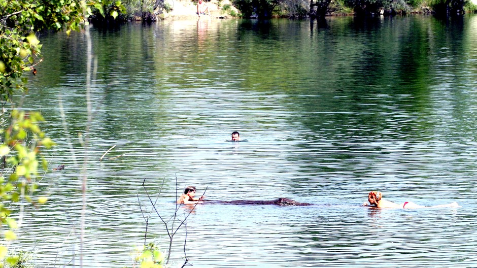 Bratislava - kúpanie, Čuňovo, jazero, ilustračné foto
