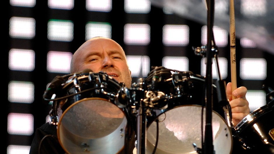 Phil Collins ako bubeník