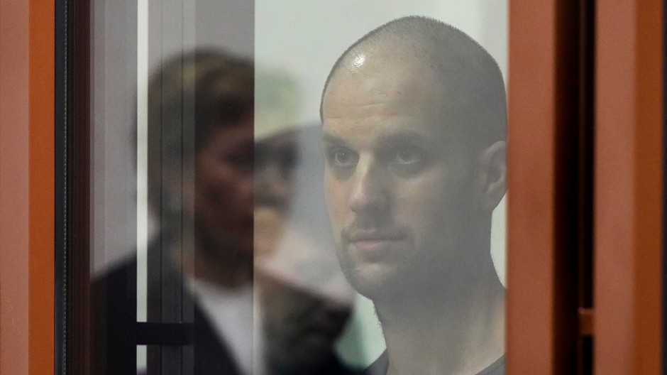 Americký novinár denníka Wall Street Journal Evan Gershkovich