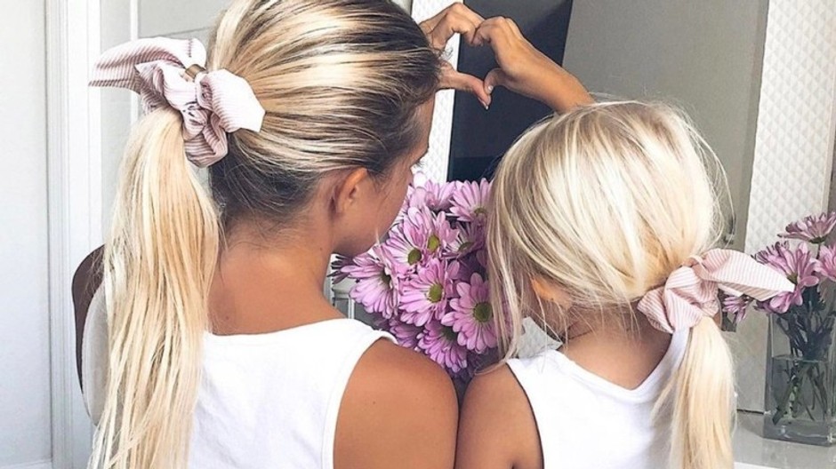 Christy Orveland s dcérkou