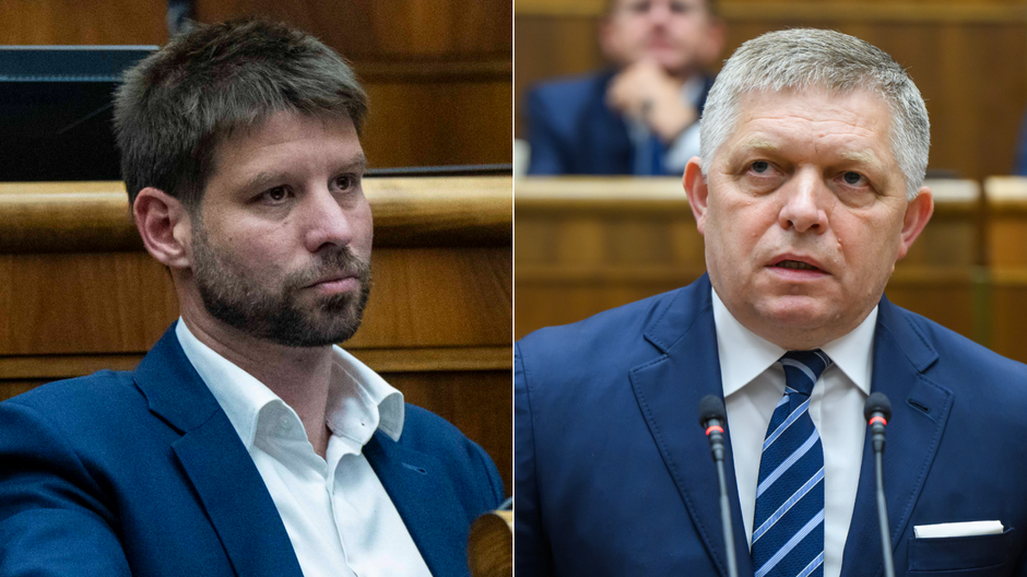 Michal Šimečka, Robert Fico